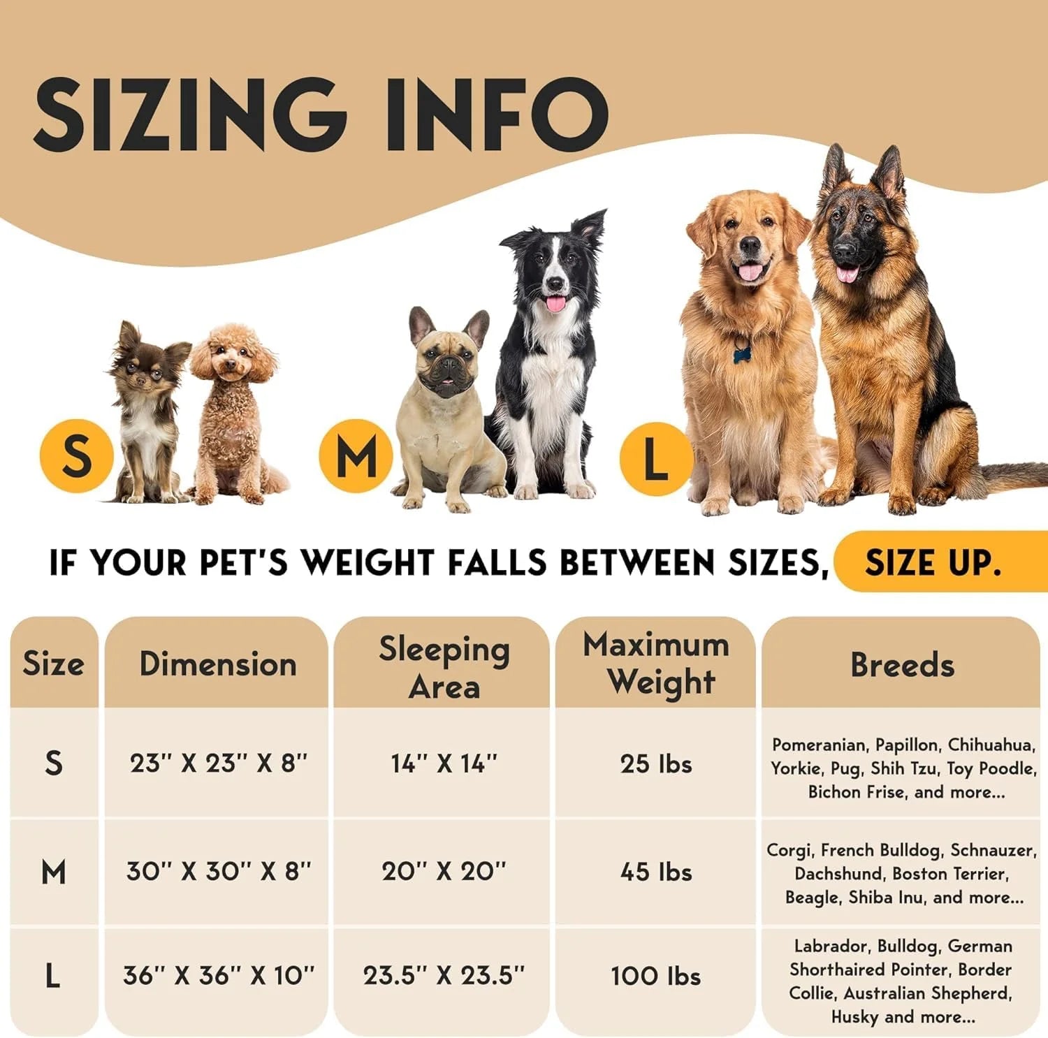 Petjett Calming Dog Bed Medium Size Dog - Donut Bed, Anti-Slip & Washable Super Soft Fluffy Plush round Bed, Anti-Anxiety Premium Comfort Pet Bed, Fits Dogs- Brown